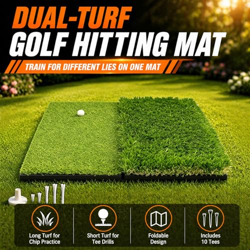 BIRDIEBLAST 10mm Foam Golf Mat