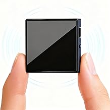 Grabadora de voz magnética de 128 GB - Grabadora de audio activada por voz con 9000 horas de almacenamiento, 90 días de espera, compatible con dispositivos Android e iOS, ideal para reuniones