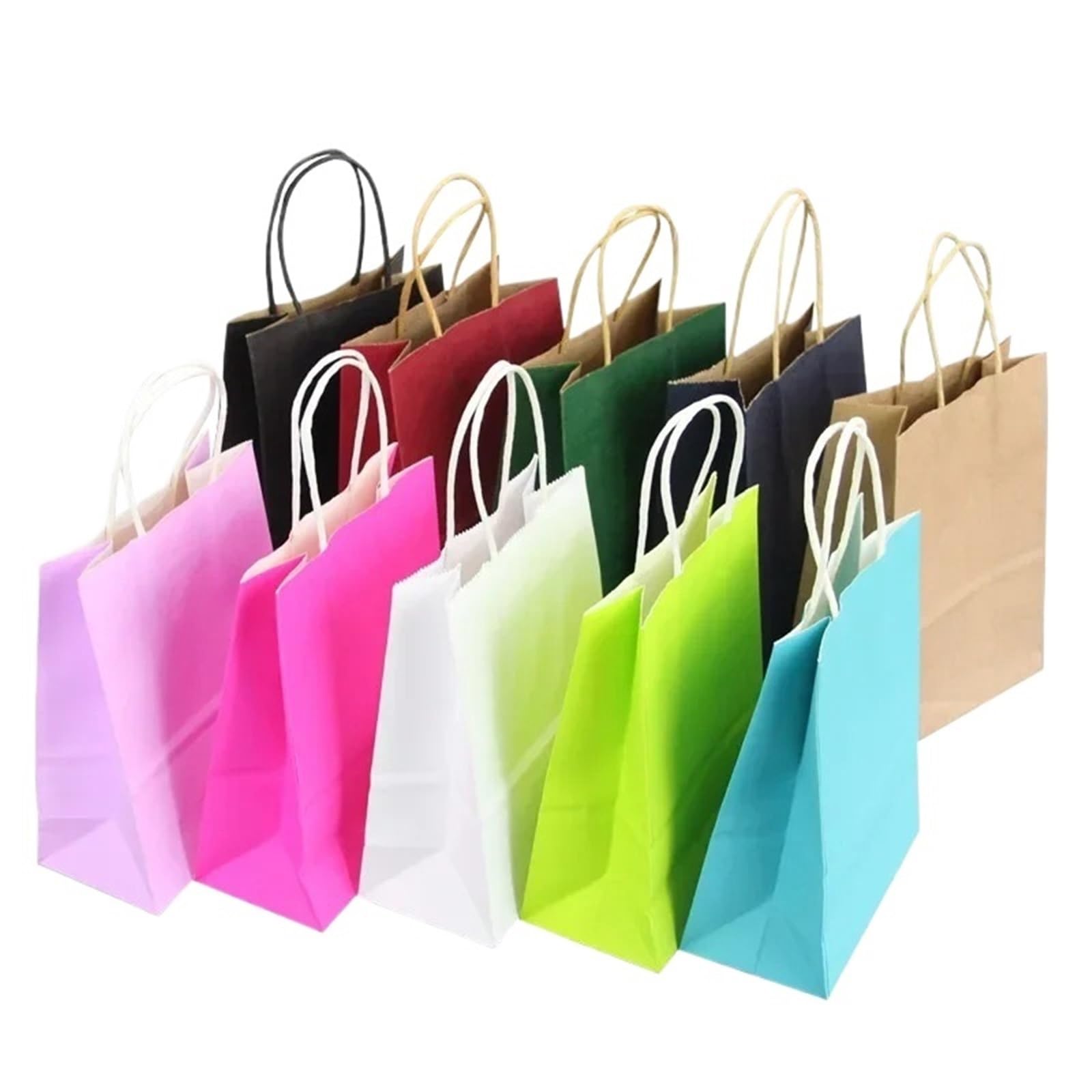 Sac Kraft 10/30/50 mini petits sacs en papier kraft