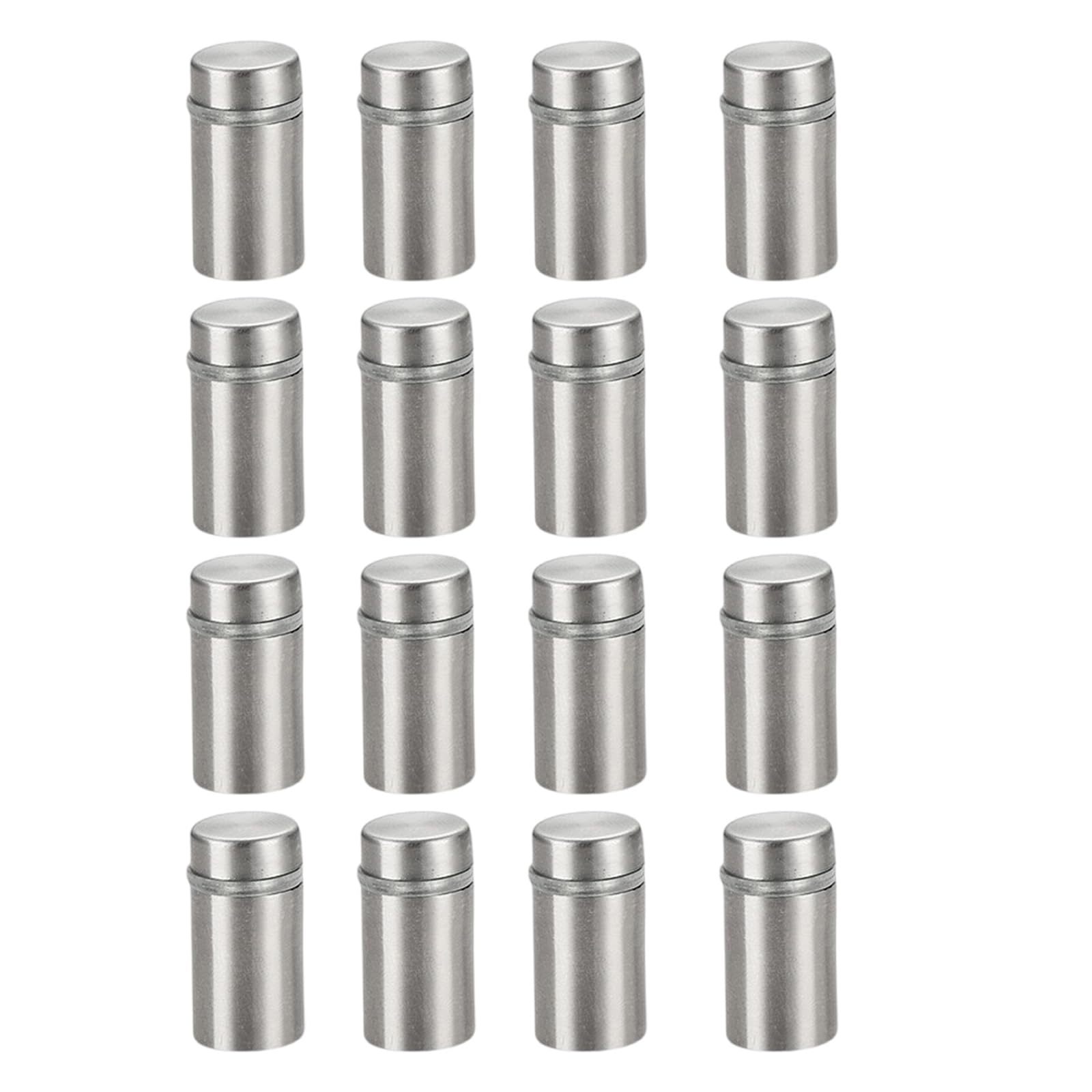Newft 12X20 Advertising Na Practical Advertising Frame Screws 16Pieces Sturdy Stainless Steel Materials Signage Fasteners Easy Installion Designs Outdoor Advertising Mounting Hardware