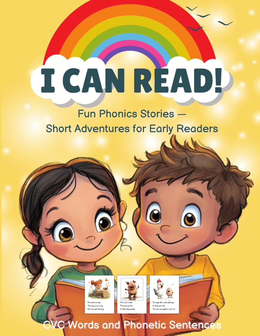I can read!: Fun Phonics Stories — Short Adventures for Early Readers