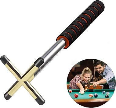 Billards Cue Stick Bridge, Pool Table Accessories, Retractable Snooker Cue Stick Bridge, Snooker Pool Rest Stick, Pool Cue Accessories for Pool Table Snooker, Game, Competition