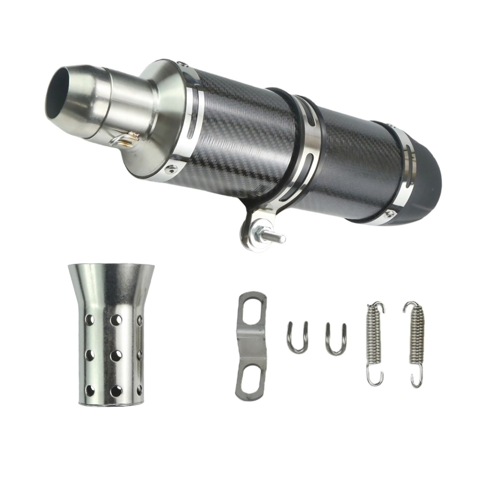 motocykl tłumik rury wydechowej Pasuje do Yamaha R6 GSR600 FZ6N R1 R3 Z1000 Z900 uniwersalny 51mm tłumik wydechowy motocykla rura ucieczka Moto z DB zabójca(Z1000 Type D)