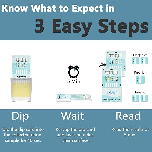 Miniatura 3 de Prime Screen Tarjeta de prueba de drogas de orina de 12 paneles (AMP, bar, BZO, COC, mAMP, MDMA, MOPOPI 300, MTD, OXY, PCP, TCA, THC) - WDOA-7125 1