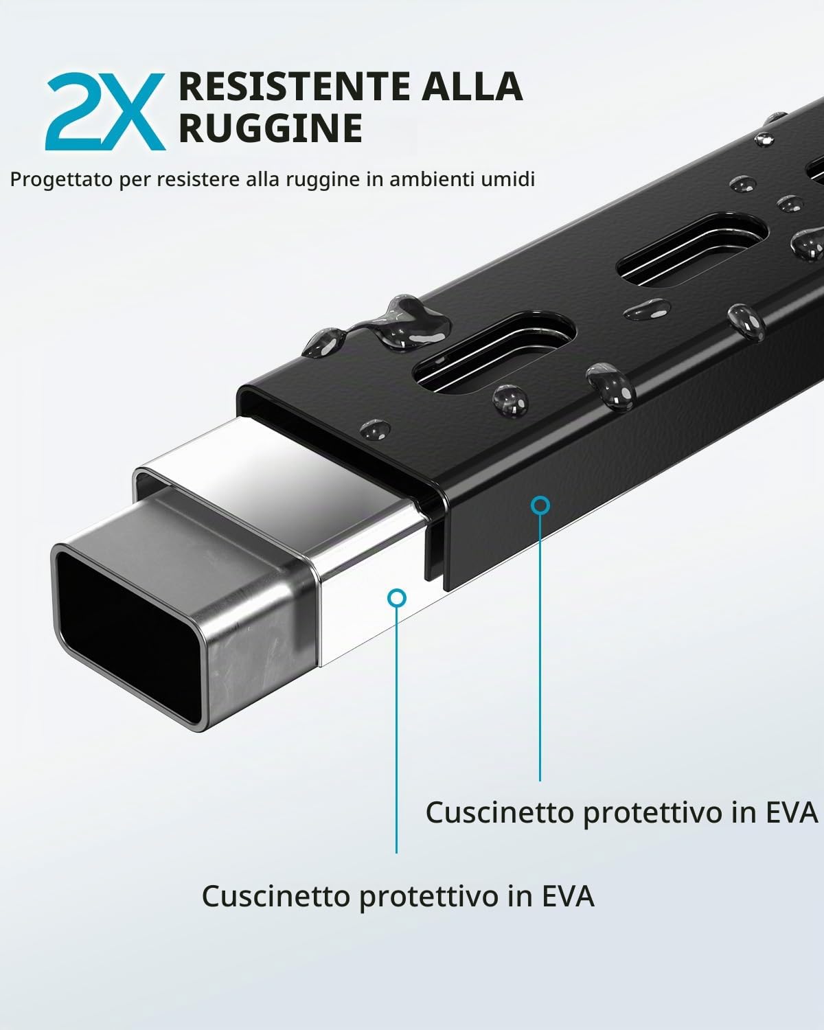 Nieifi Scaffale portaoggetti da appendere sopra la porta della doccia, con ganci affidabili, robusto e antiruggine, da appendere, per doccia, mensole da bagno, senza trapano, extra large