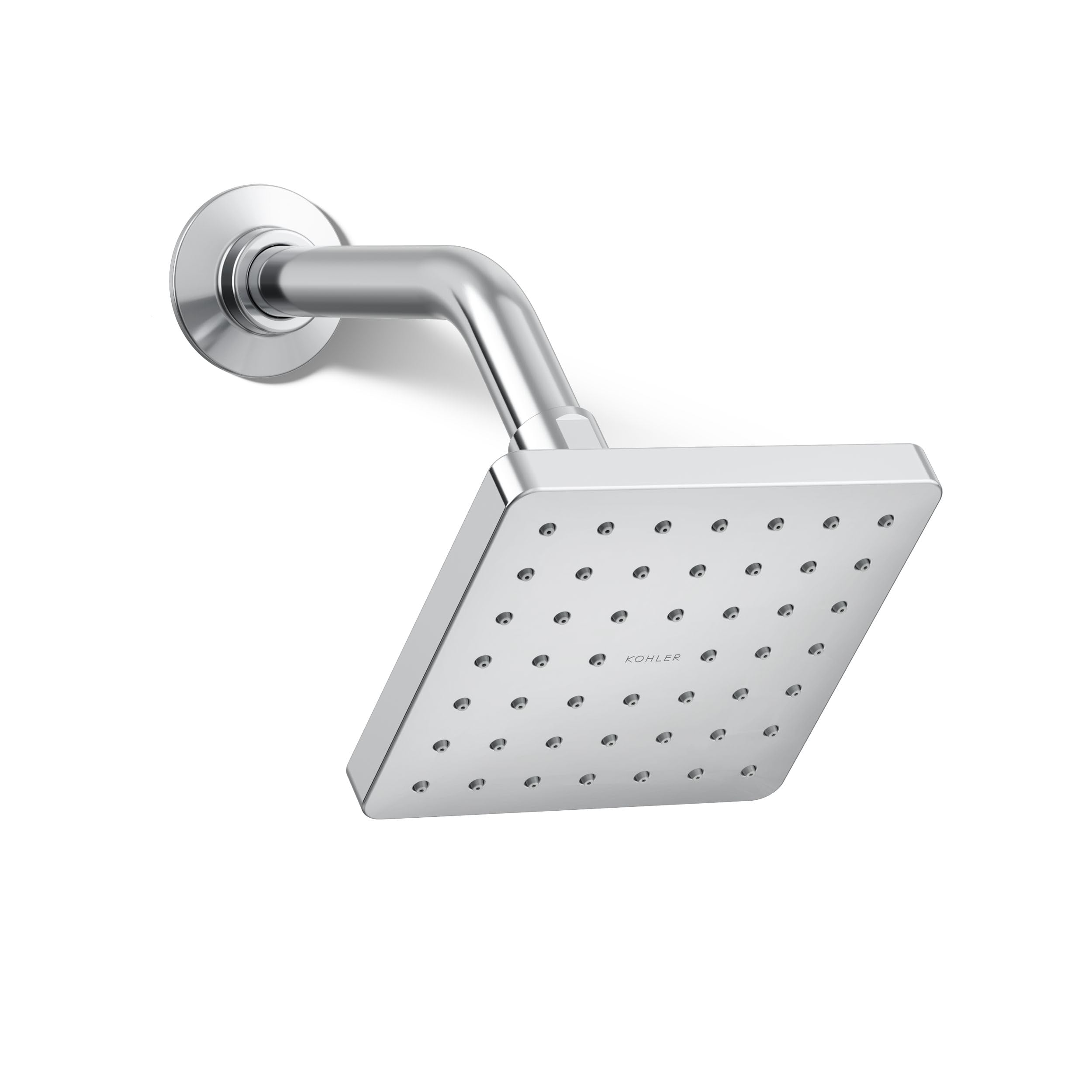 Kohler 24805-CP Parallel® Single-function showerhead, 2.5 gpm, Polished Chrome