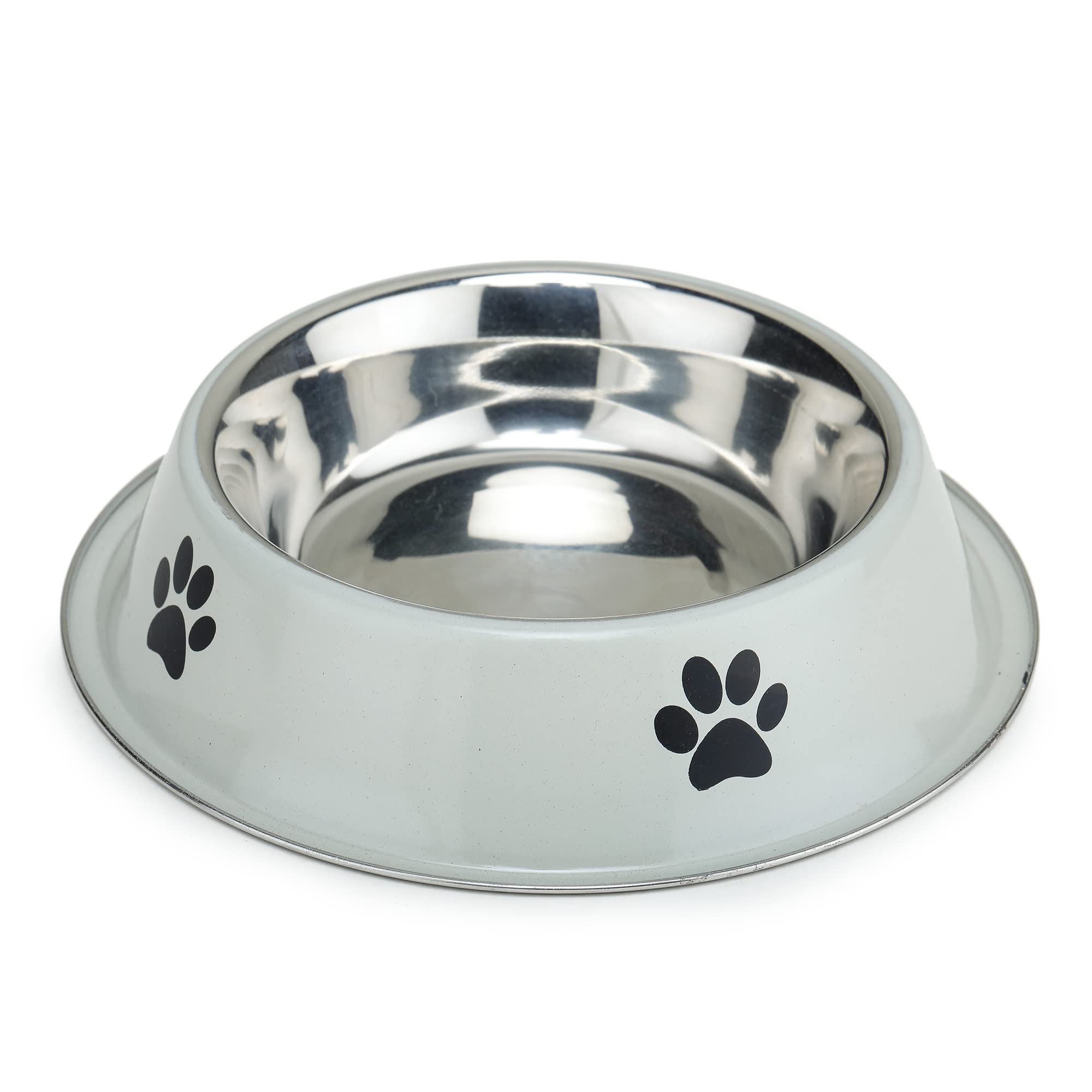 Vagmi Stainless Steel Dog and Cat Feeding Bowl Round Steel Pet Bowl Cream. (Size-500ML) (B09PRM22F2) Amazon Price History, Amazon Price Tracker