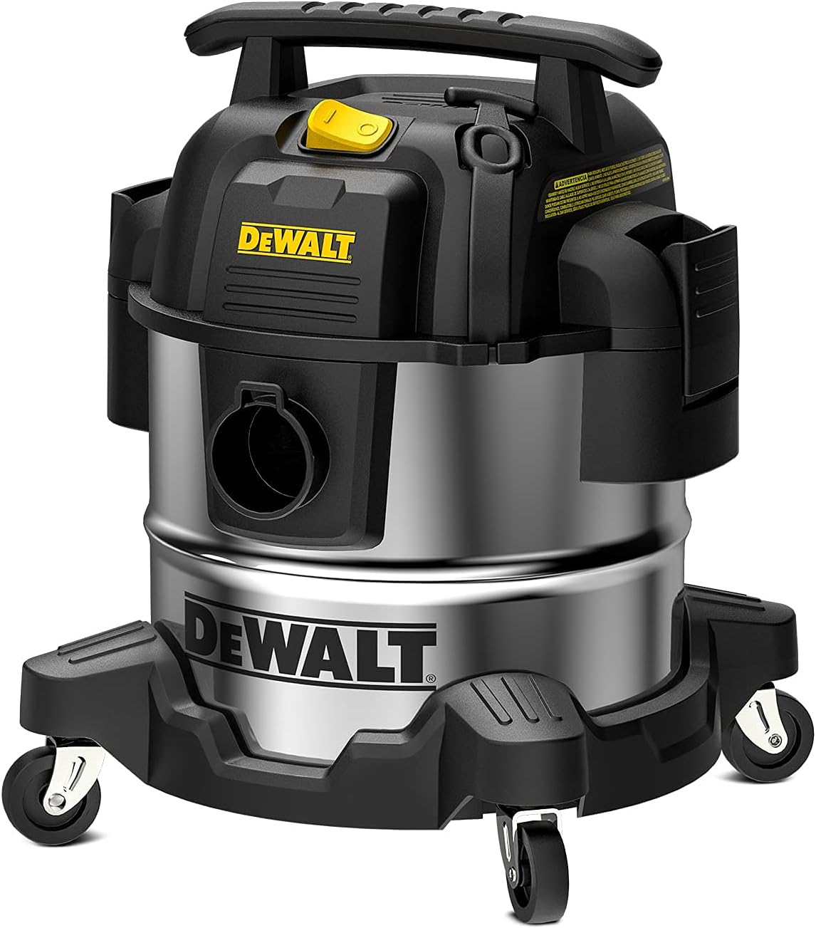 DEWALT 20L Stainless Steel Wet and Dry Vacuum Cleaner, with Blowing