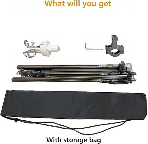 Miniatura 9 de Poste portátil plegable para viajes, soporte ajustable para tubo de alimentación, para clínica de enfermería pediátrica, cuidado del hogar, viajes