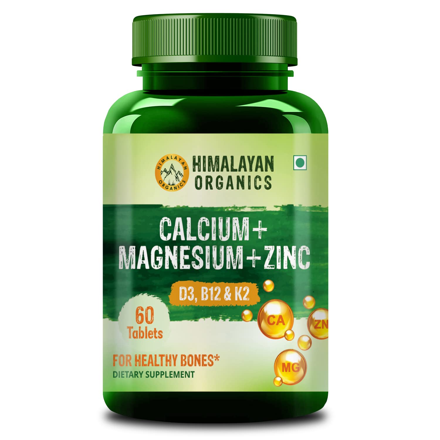 Vlado’s Himalayan Organics Calcium Magnesium Zinc Vitamin D3, B12 & K- 60 Vegetarian Tablets I Supplement for Women and Men, For Bone Health & Joint Support (B0BWTN6CVP) Amazon Price History, Amazon Price Tracker