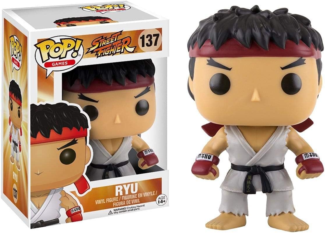 Street Fighter Ryu Pop Games Figure