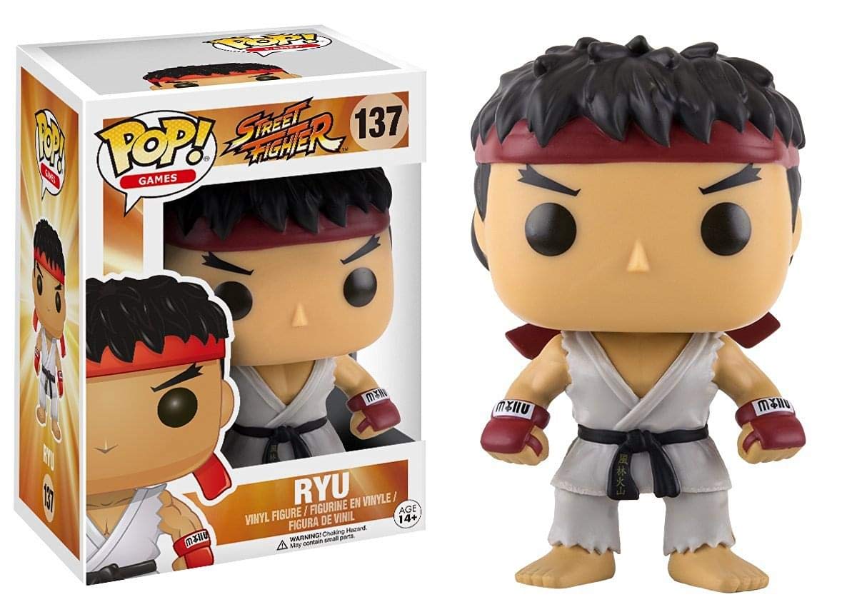 Street Fighter Ryu Pop Games Figure