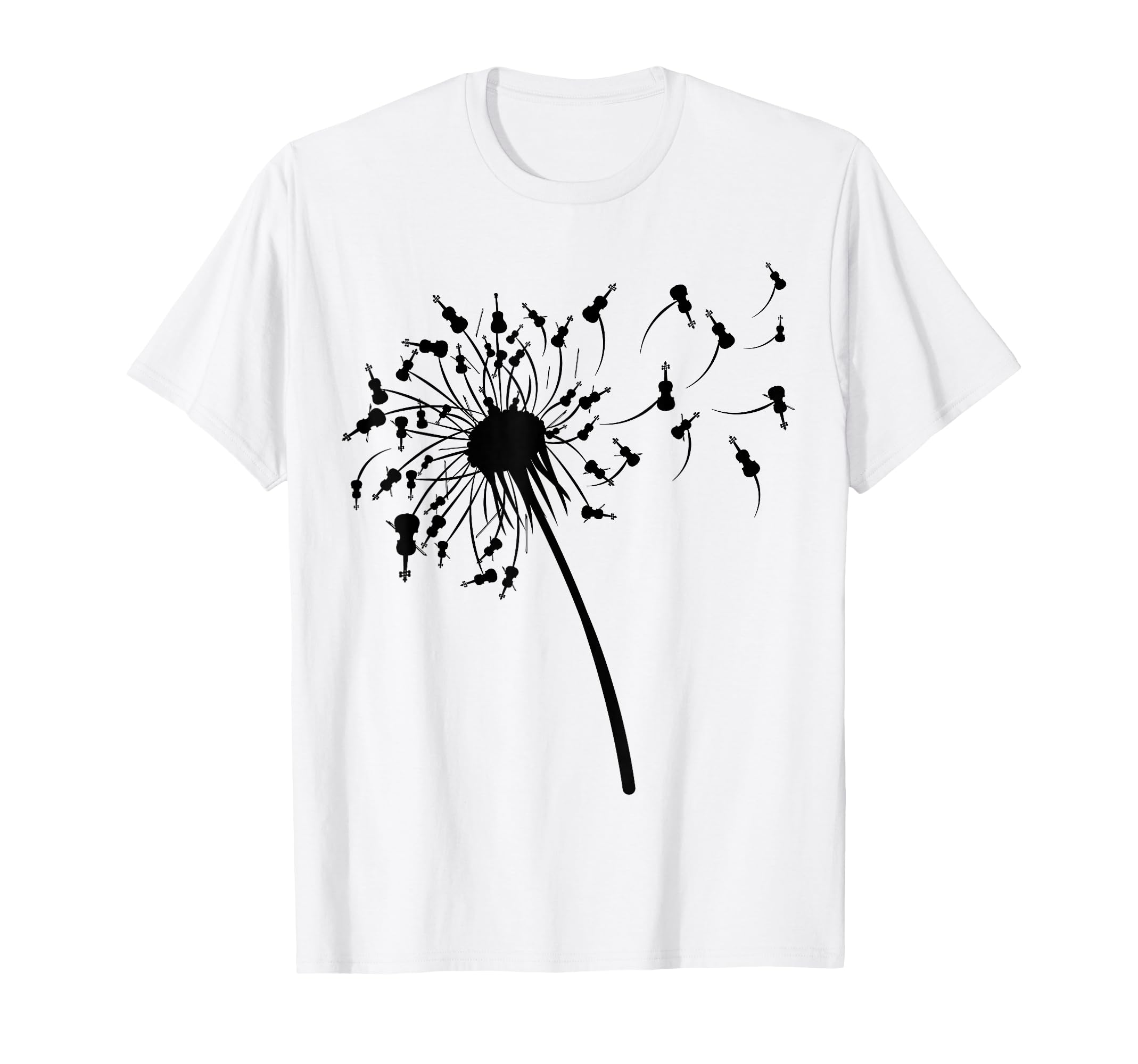 Dandelion Violin Stuff for Violinist | Violin T-Shirt
