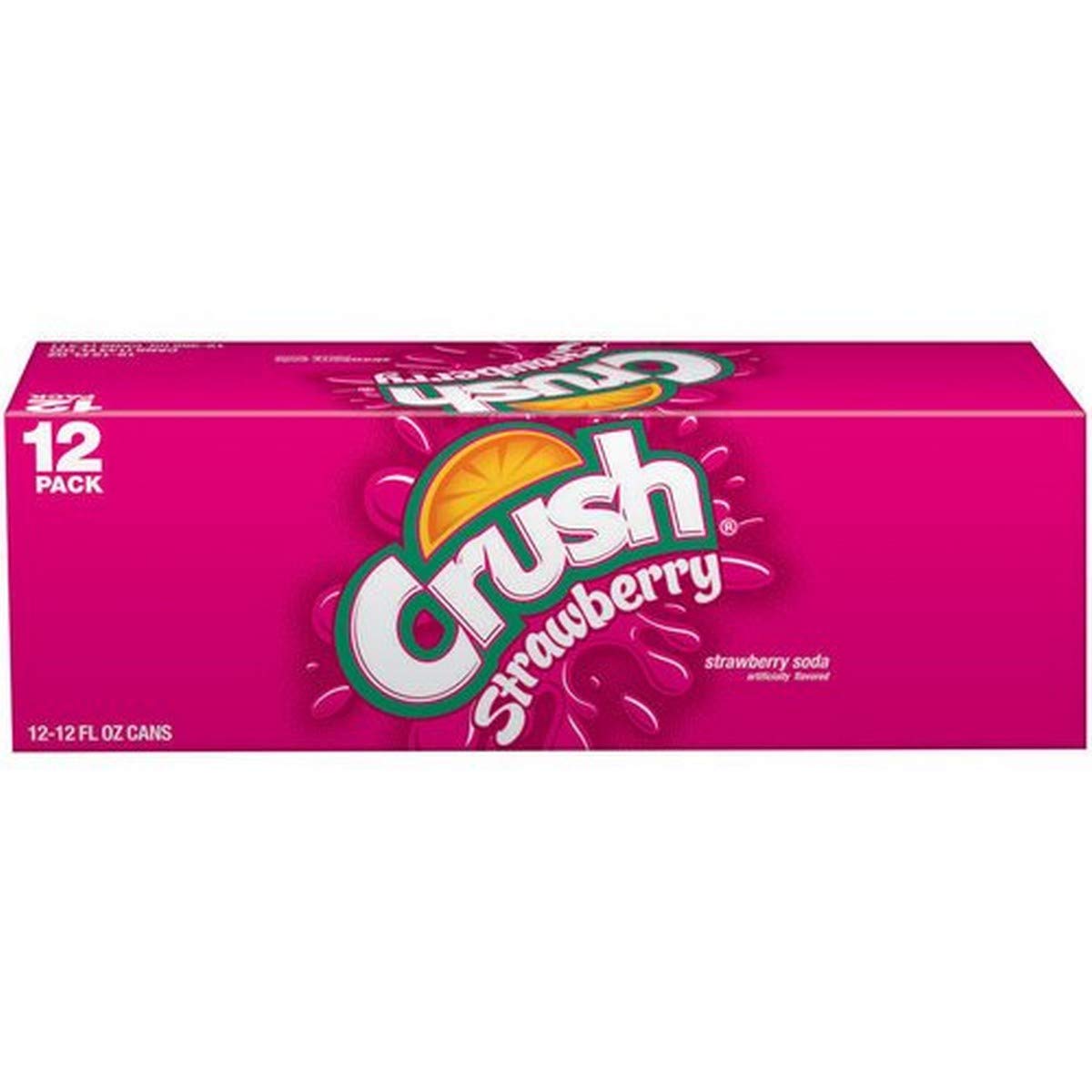 Crush Strawberry Soda 12oz Pack Of 12 Buy Online In Bosnia And Herzegovina At Desertcart