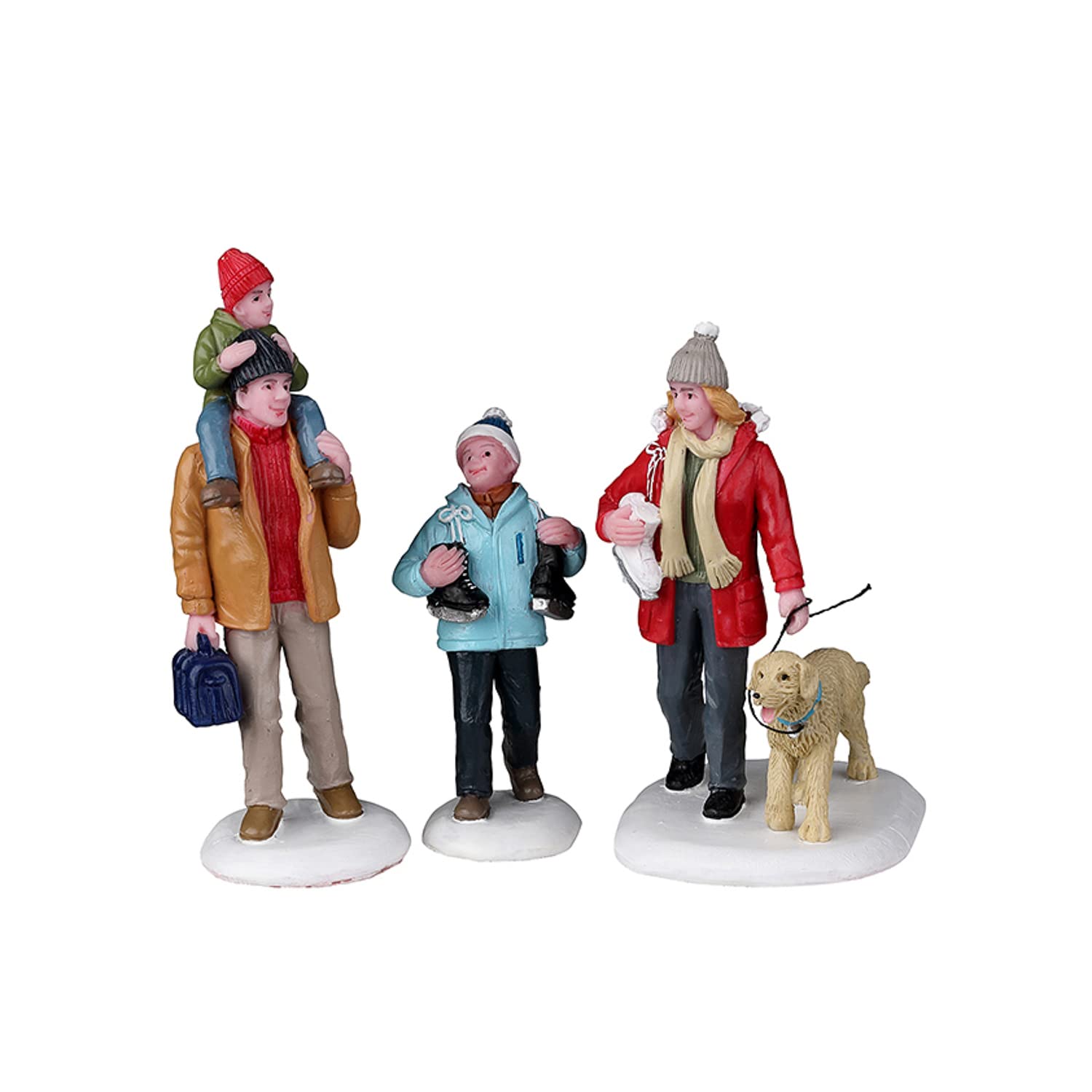 Lemax - Going Skating, Set of 3