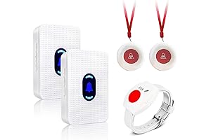 Daytech Caregiver Pager: Seniors' Help Button Lifeline