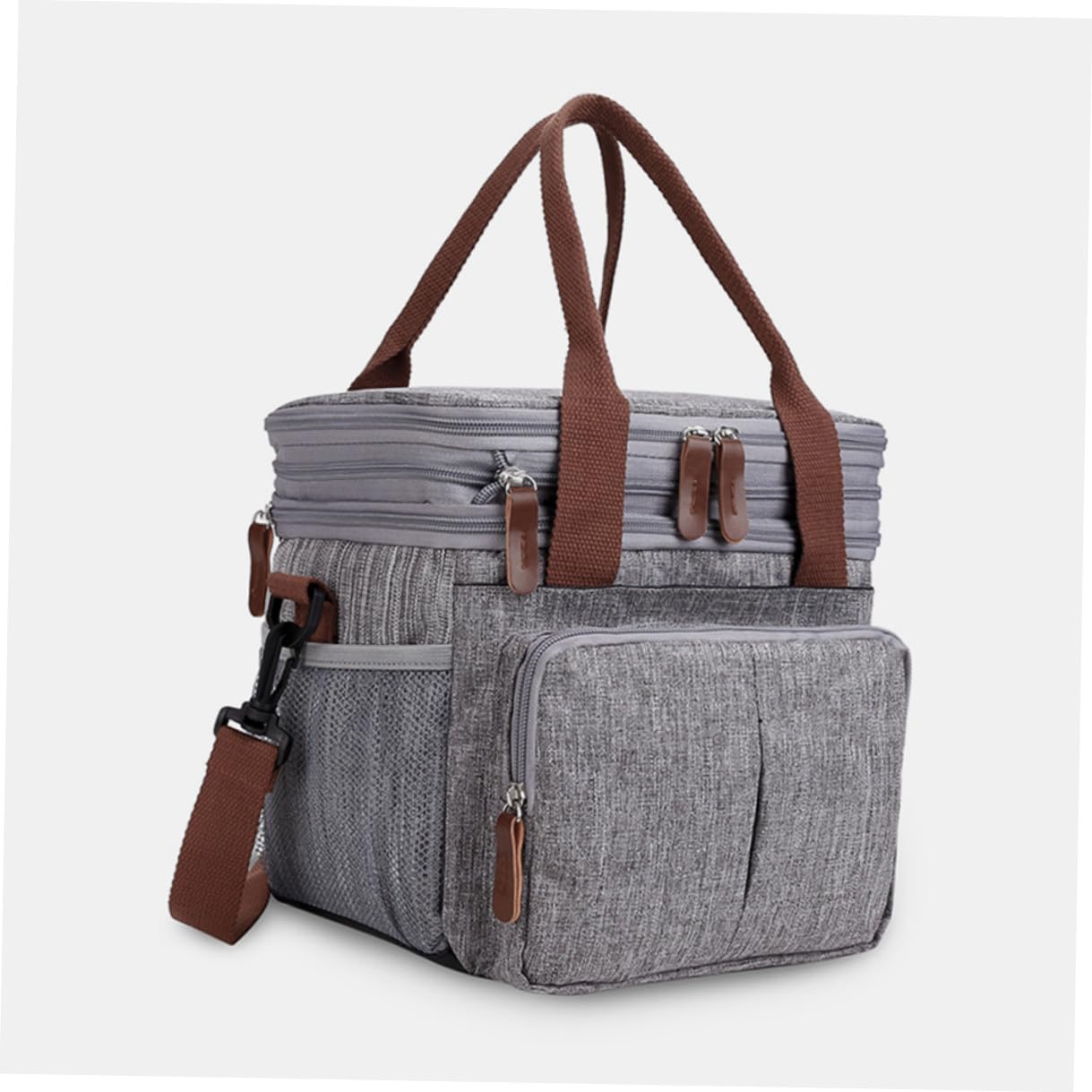 VICASKY Isolierte Lunchbag mit Großer Kapazität Wasserdichte Tragbare Bento Tasche für Outdoor Picknick Leichte Kühltasche für Erwachsene und Familien