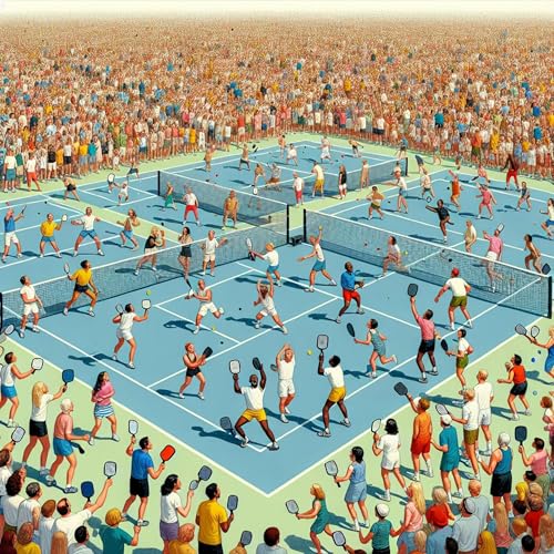 『100 Pickleball Players』のカバーアート