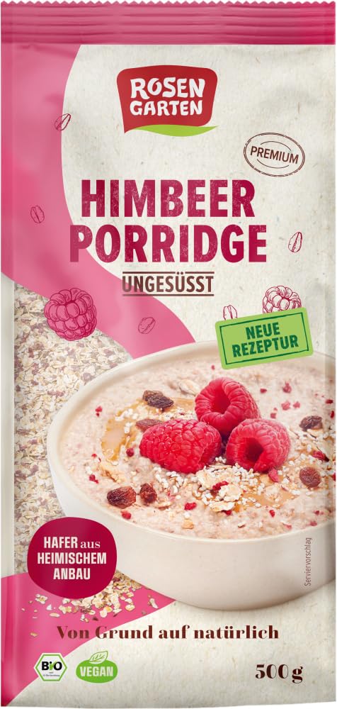 Himbeer-Porridge ungesüßt 18 x 500 g