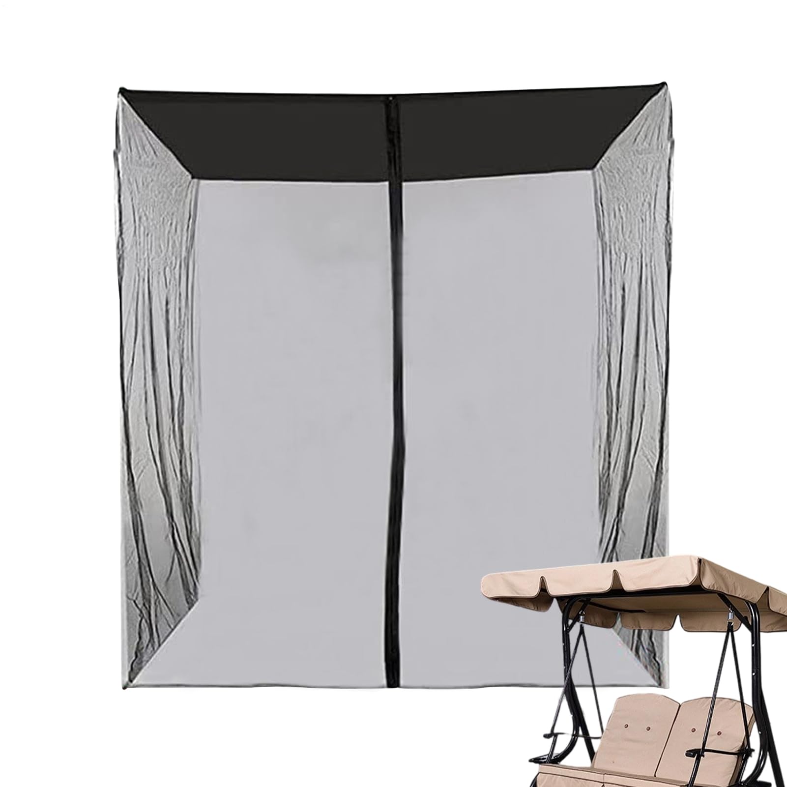 Filet de chaise balancelle d'extérieur anti-UV pour ombrager terrasse et balcon