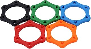 HUIOP 5pcs Rubber Wireless Handheld Microphone Anti-Rolling Protection Ring,Wireless Mic Anti-Rolling Ring