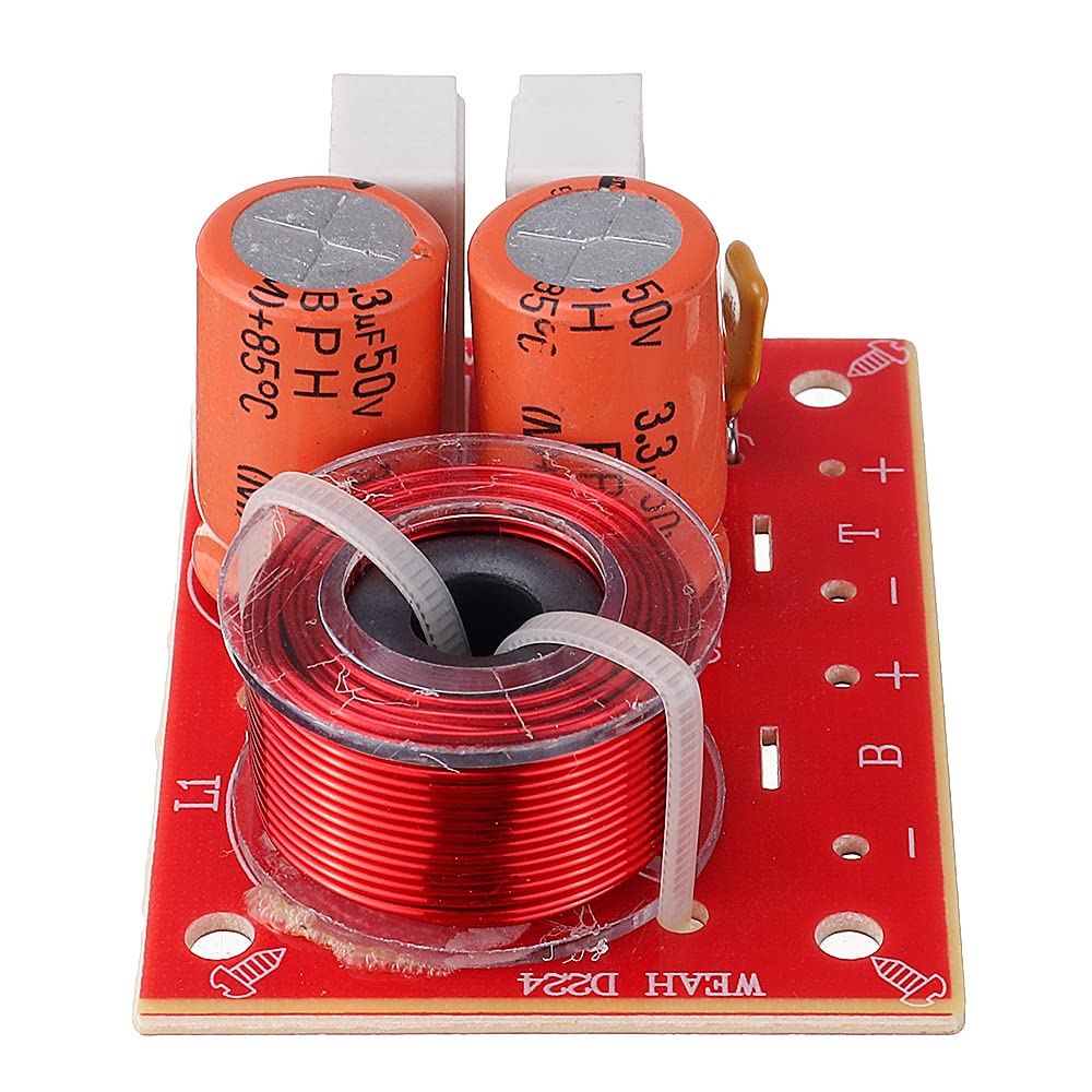 DollaTek Lot de 2 séparateurs de fréquence 80 W pour haut-parleur