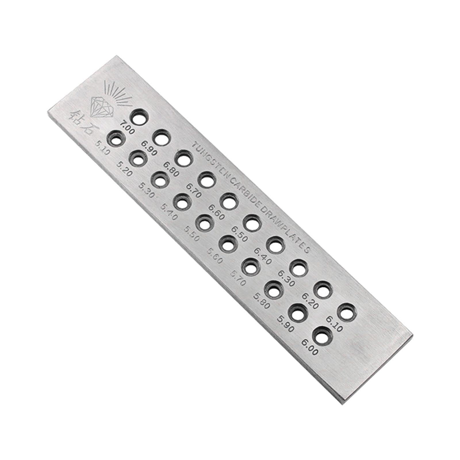 Placa de trefilado de alambre de acero de tungsteno redonda para reparación 8