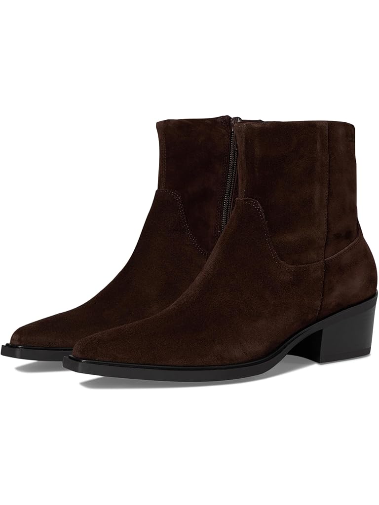 Brown Vagabond Shoemakers Kelsey Suede Bootie