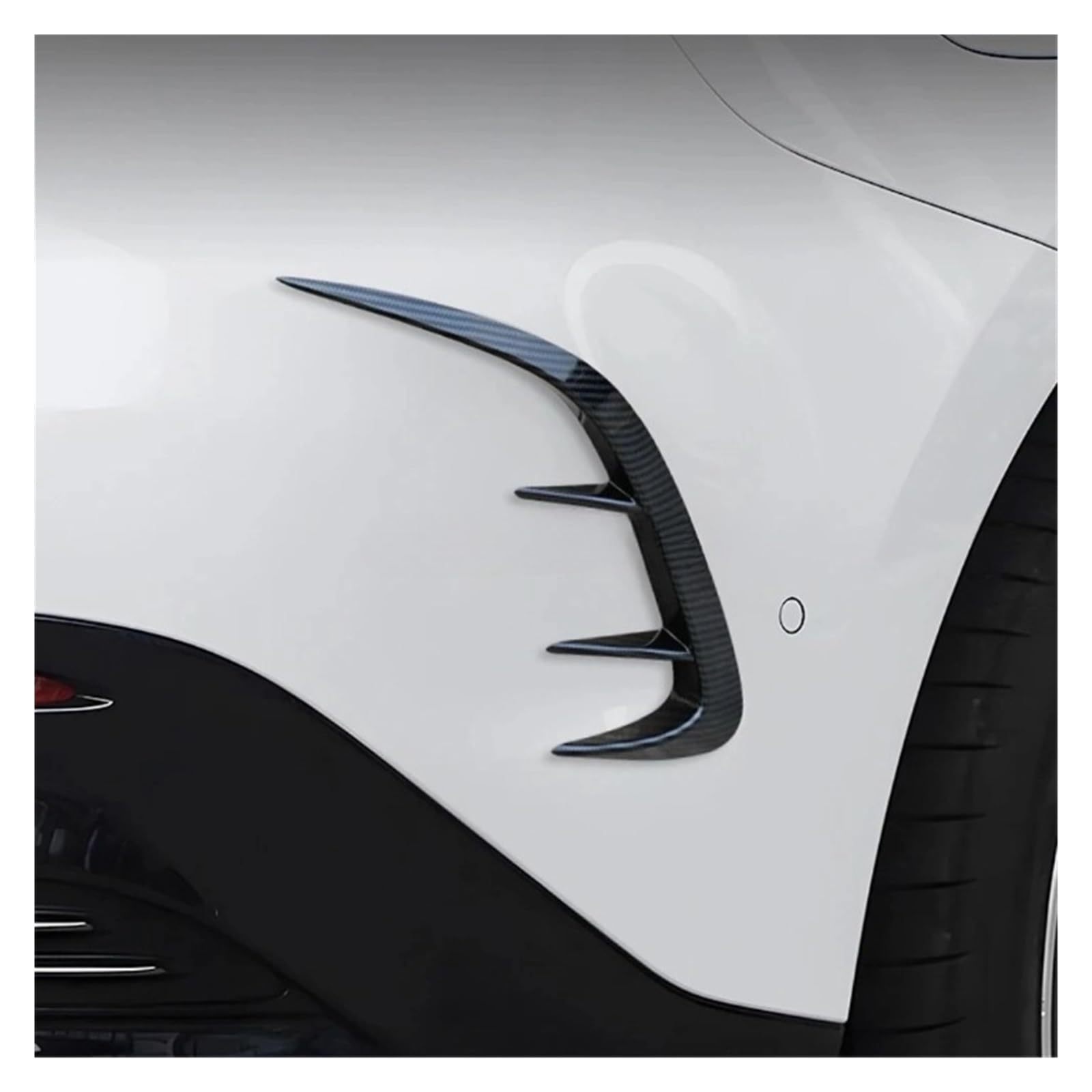Spoiler Posteriore Nero Lucido Per Mercedes EQE Classe V295 2023+ | Finto Presa D'Aria Paraurti In ABS | Accessori Auto Eleganti - 5