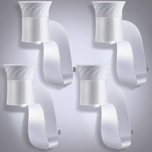 Miniatura 9 de Saillong Fragancia de pared con luz nocturna compatible con fragancia WallFlower de Bath and Body Works, con diseño de enchufe giratorio, enchufe