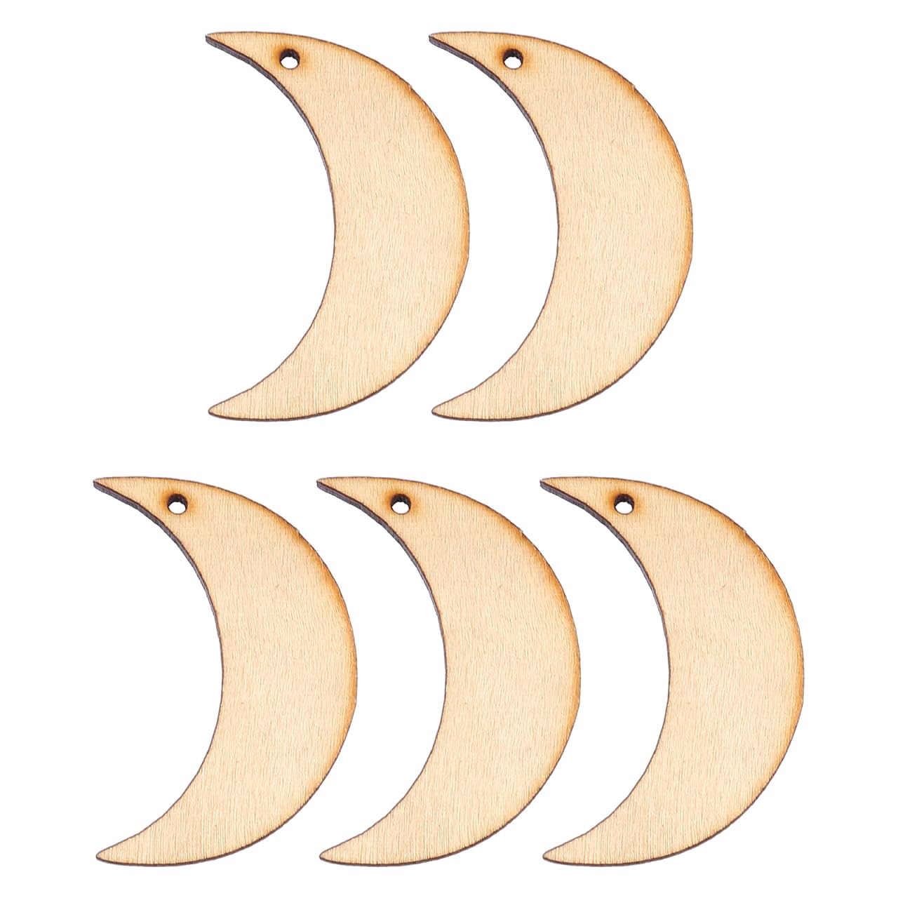 Tranches en bois de lune de qualité supérieure pour décoration de mariage chic et épurée