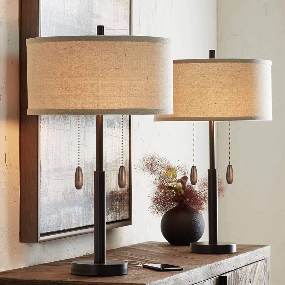 Deckenventilator Zugkette – 30,5 Cm Verlängerung, Bronze, Mit Lüfter- & Licht-Anhänger, Aus Zinklegierung, Dekorativ