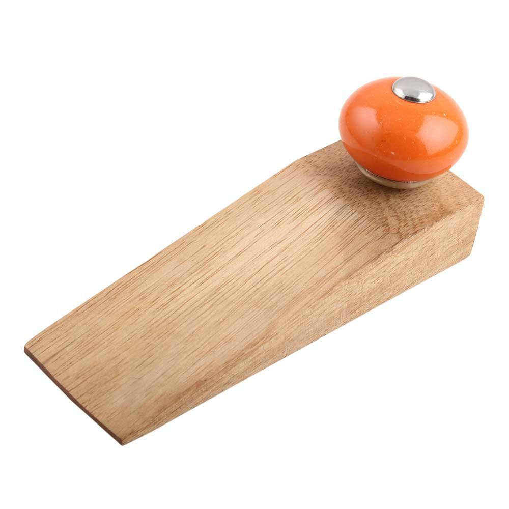 Indian-Shelf Wooden Door Stopper Wedge with Ceramic Top Heavy Duty Anti Slip — Amazon image 20