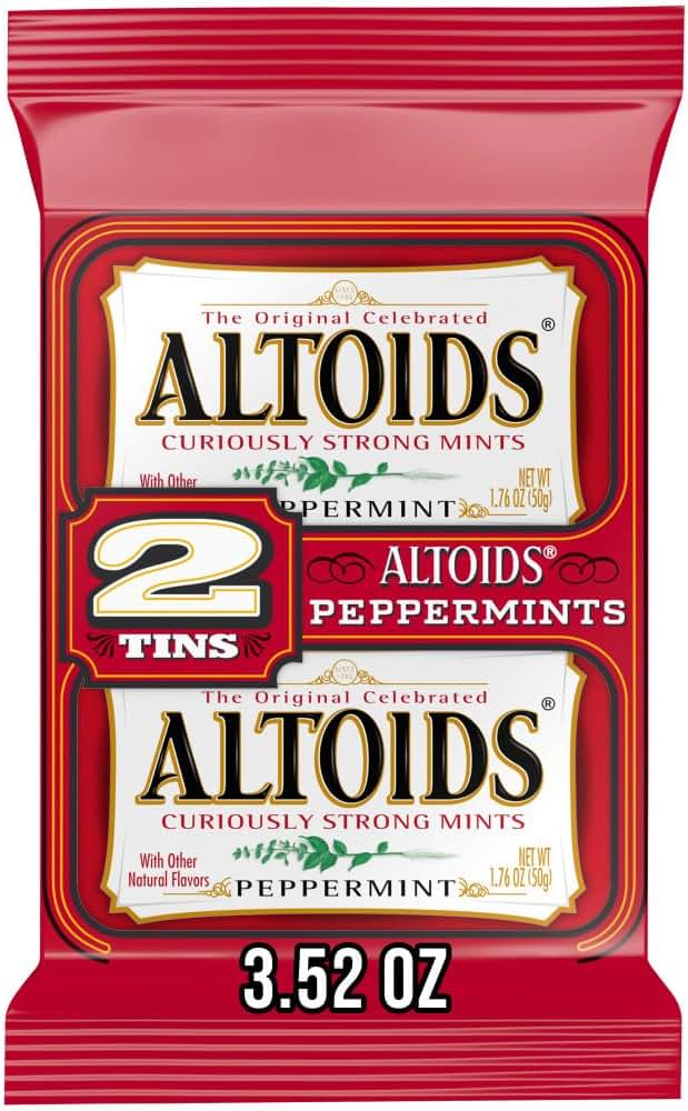 Altoids Peppermint Christmas Flavor Refreshing