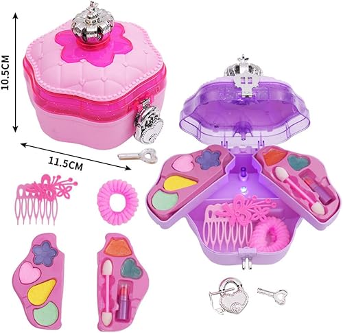 Miniatura 4 de Figura de acción para niña, maquillaje de pelo con secador de pelo, muñeca pequeña con secador de pelo, accesorios para secador de pelo, para niñas,