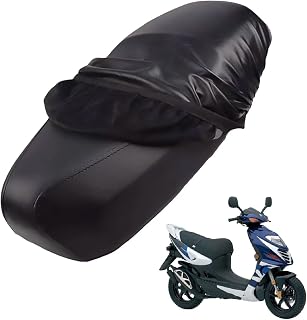 Leather motorbike seat covers Compatible with Suzuki Katana R50 2005-2006,waterproof,rainproof,dustproof and sunproof,motorcycle seat cover(black)