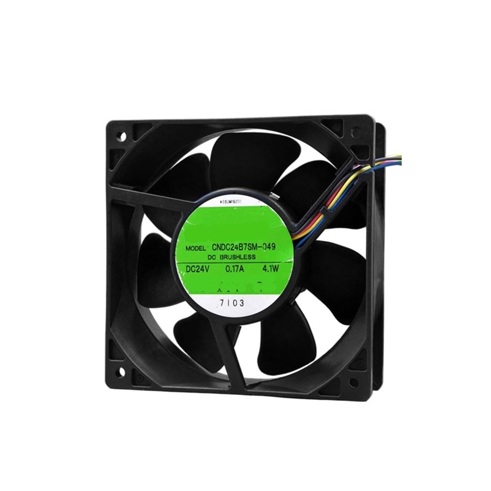 OKEWGHFL CNDC24B7SM-049 24V 0.17A 12038 120 * 120 * 38mm 12cm COOLING FAN RADIATOR