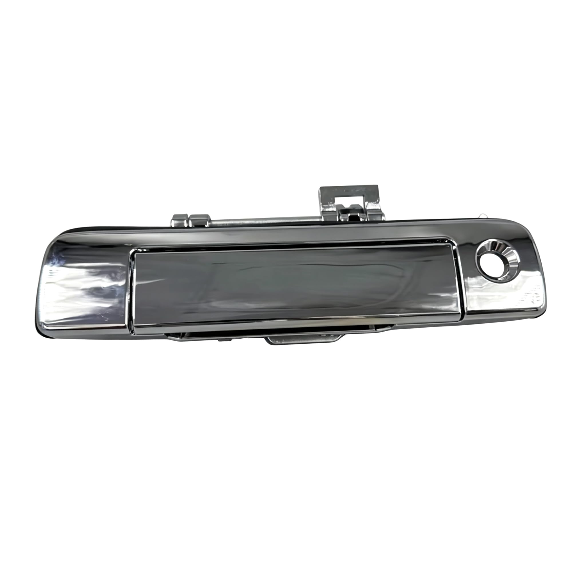 Rufutle Tailgate Release Switch for Isuzu D-Max Pickup 2012-2015, Chrome Color Tailgate with Keyhole Handle Trunk Open Catcher