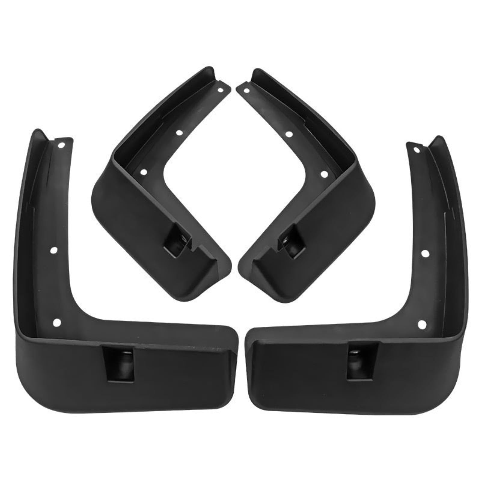 CDQSB 4 Pcs Car Mud Flaps for Creta ix25 2015-2019, Front Rear Fenders Splashproof Splash Guards Mudflaps Protects Accessories
