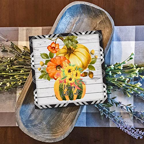 Panneau en bois décoration murale d'automne pour partager la joie des moments en famille