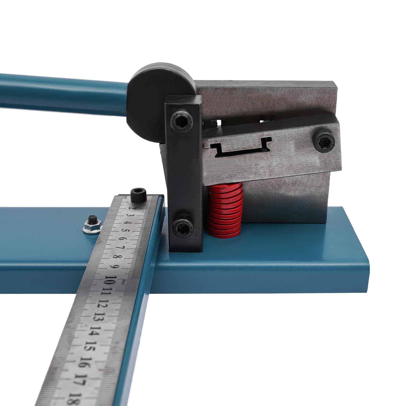 Cortador de riel DIN DIN ancho de corte 35-40 cm grosor de corte 0,8 mm con regla Rail Cutter para cortar rieles de guía de aluminio