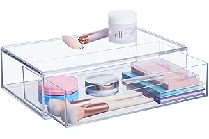 Audrey Stackable Cosmetic Organizer Drawers for Beauty and Organization