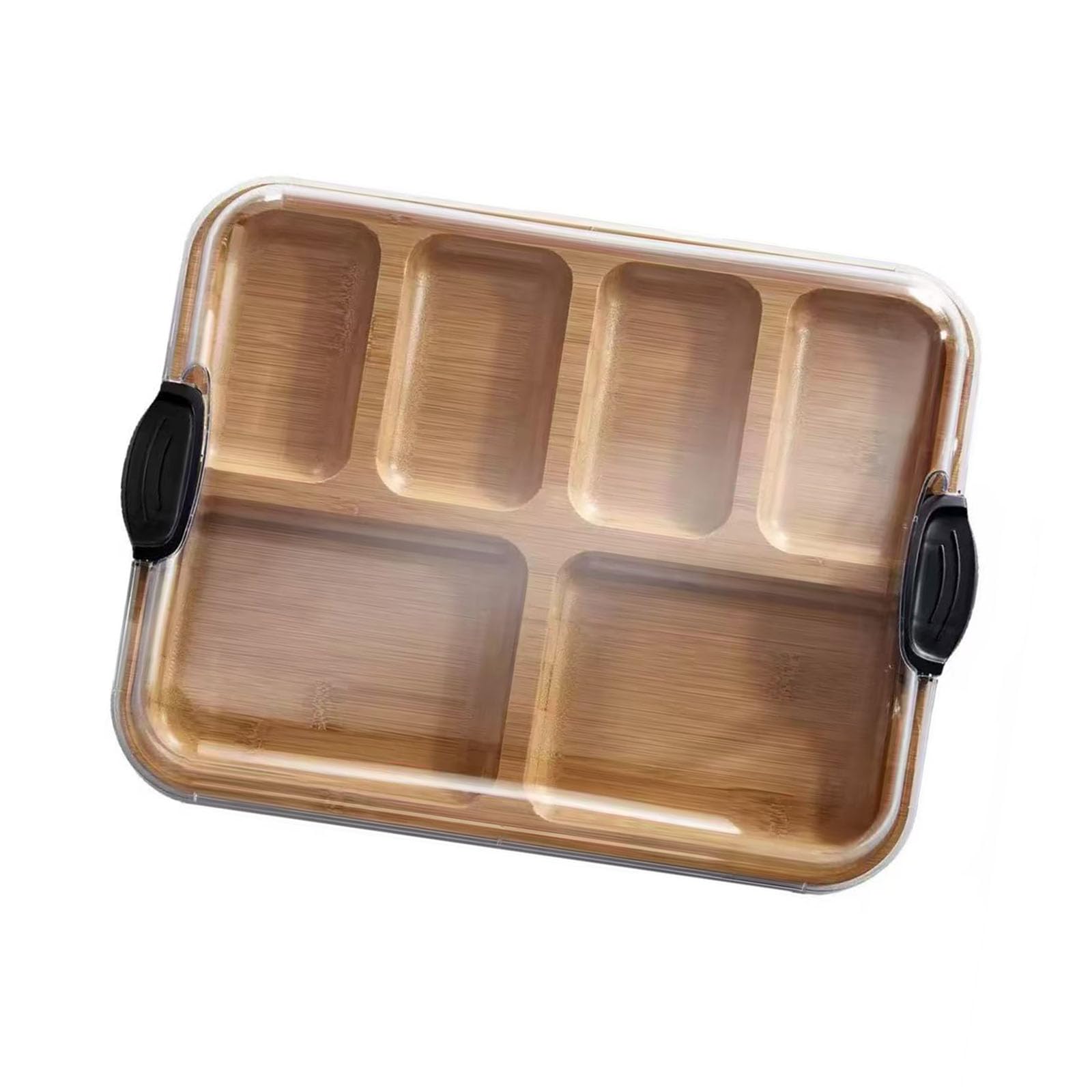 Function Serving Boards for Snackies and Cutting Use Highlighting Stalk Substance Polyacrylate Protect Excellent for Home Entertaining Serving Tray Separated Compartments Double Use Boards Tray Lid
