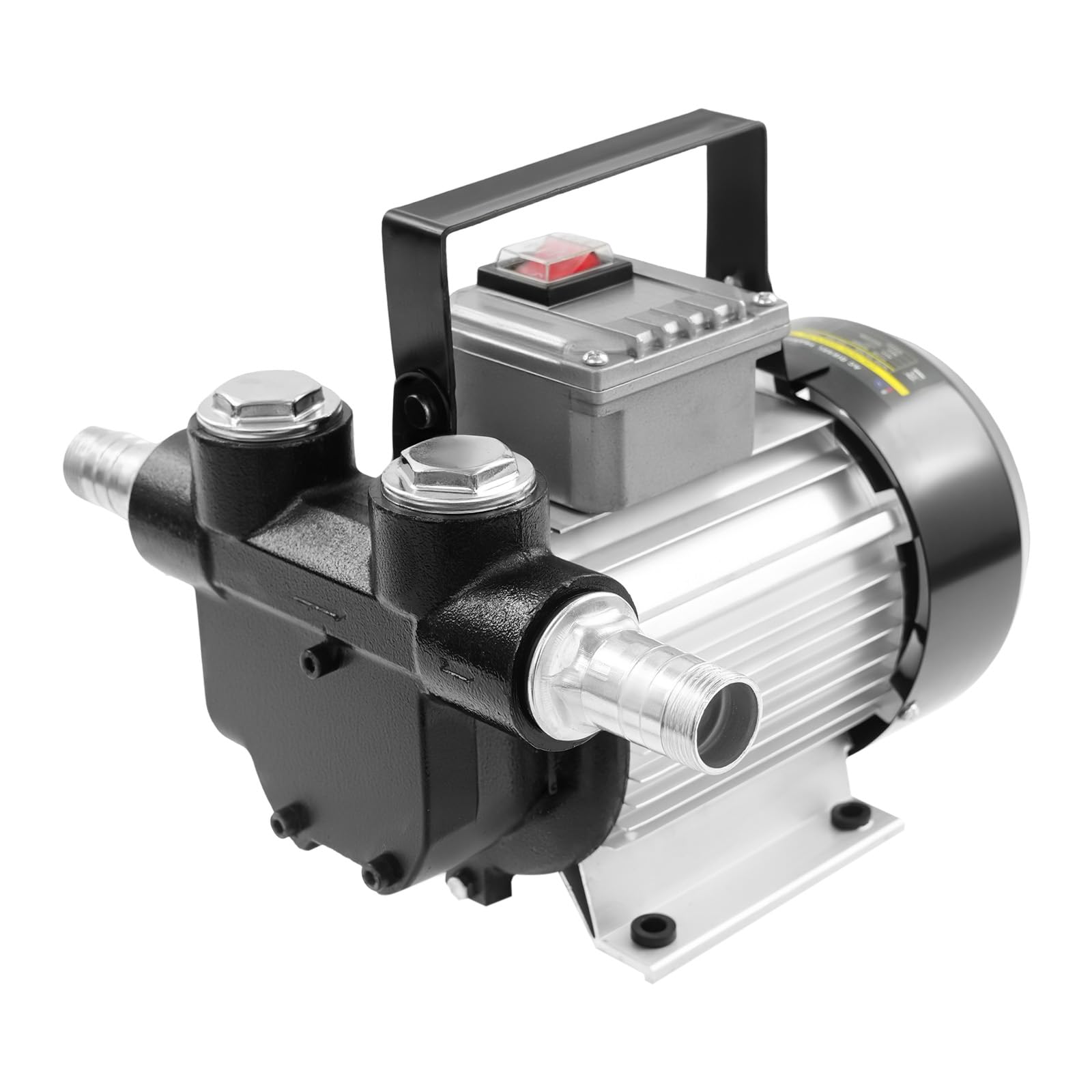 Pompa diesel da 550 W, autoadescante, 220 V, pompa del carburante autoadescante, pompa di aspirazione dell'olio, pompa a barile, 20-60 l/min, potenza di aspirazione 5 m, per camion, barili, navi