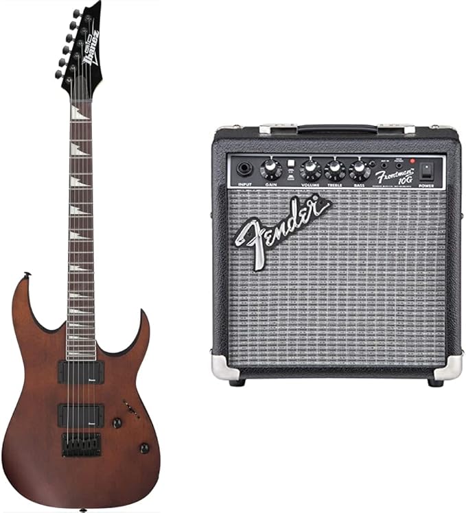 Ibanez GRG121DX GIO Range Electric Guitar Walnut Flat & Fender