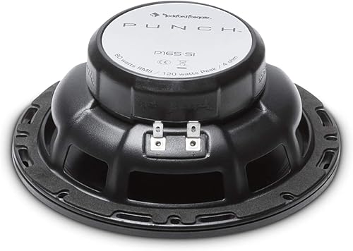 Miniatura 7 de Rockford Fosgate P165-SI Punch 6.5" Sistema de altavoces componentes de 2 vías con cruce oculto integrado (par)