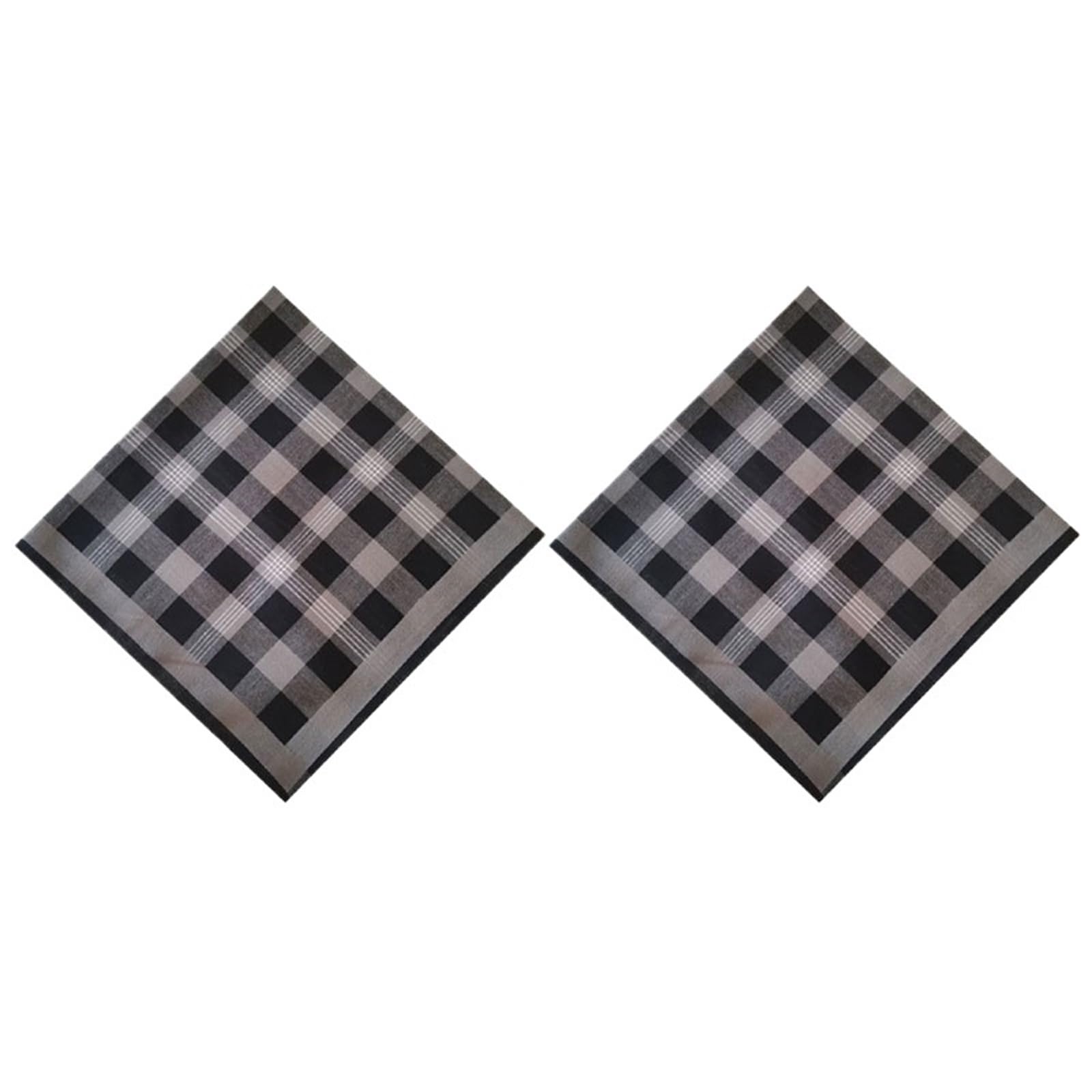 Pañuelo Traje Hombre Pañuelos de Hombre Pañuelos a Cuadros Pañuelos Suaves Pañuelo de Bolsillo(5pcs Style 6)