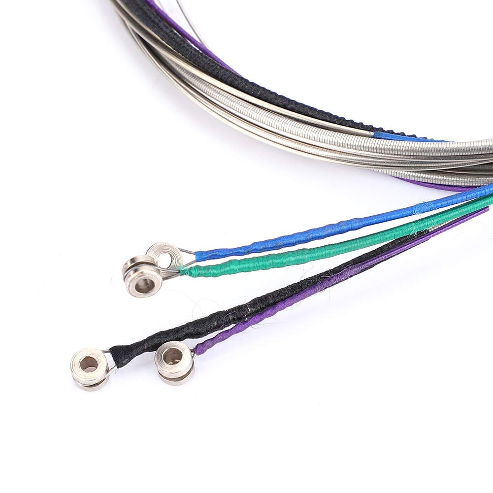 BEAU Cordes de Violoncelle, Set de 4 Cordes en Alliage Cuivre-Zinc, Compatible avec Violoncelle 3/4 et 4/4, A-1er D-2e G-3e C-4e