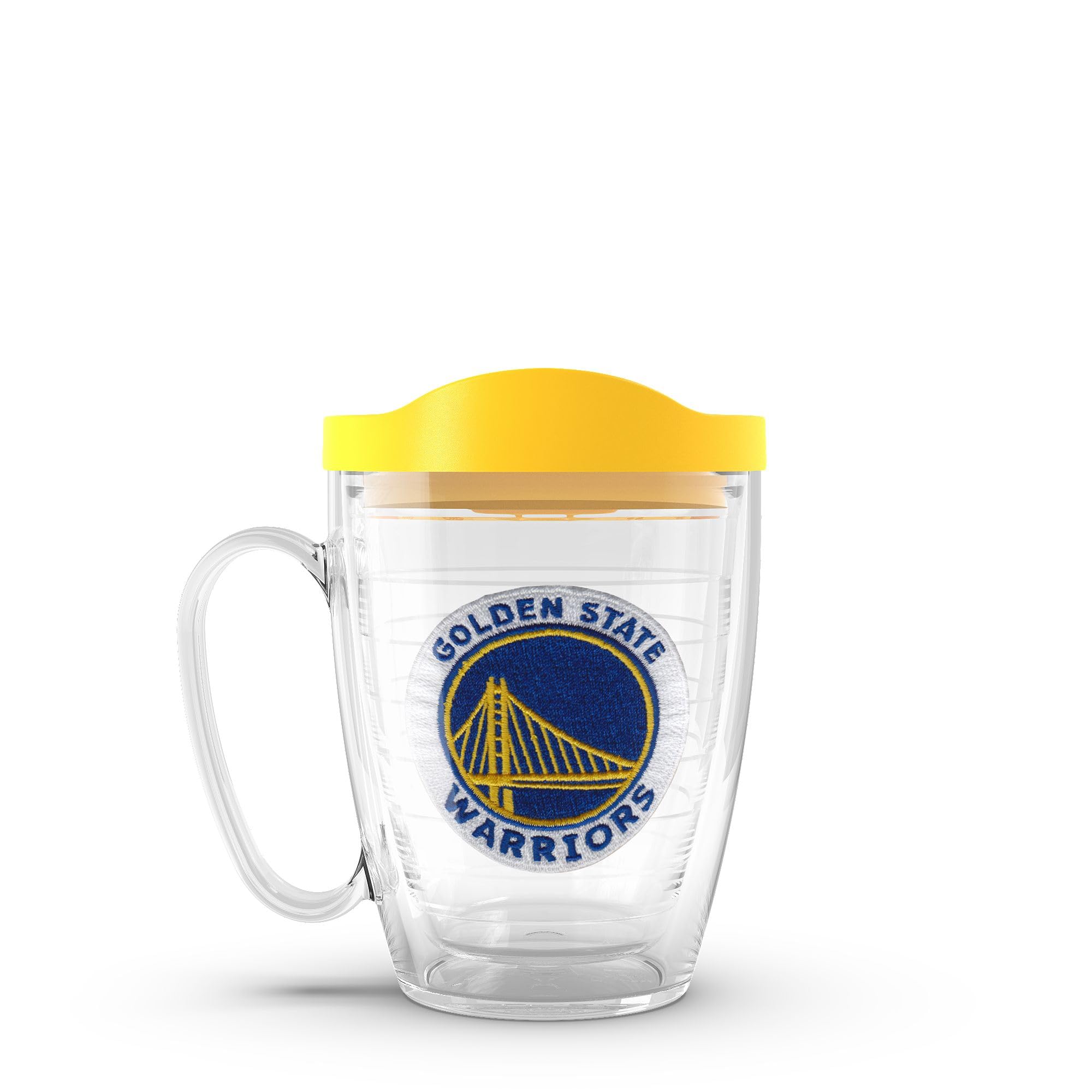 Tervis Made in USA Double Walled NBA Golden State Warriors Insulated Tumbler Cup Keeps Drinks Cold & Hot, 16oz Mug, Primary Logo