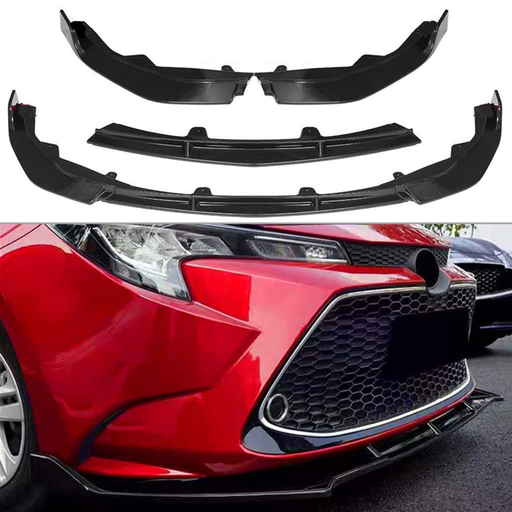 Buy Front Spoiler, Suitable for 20192020 Corolla Car Front Bumper Lip